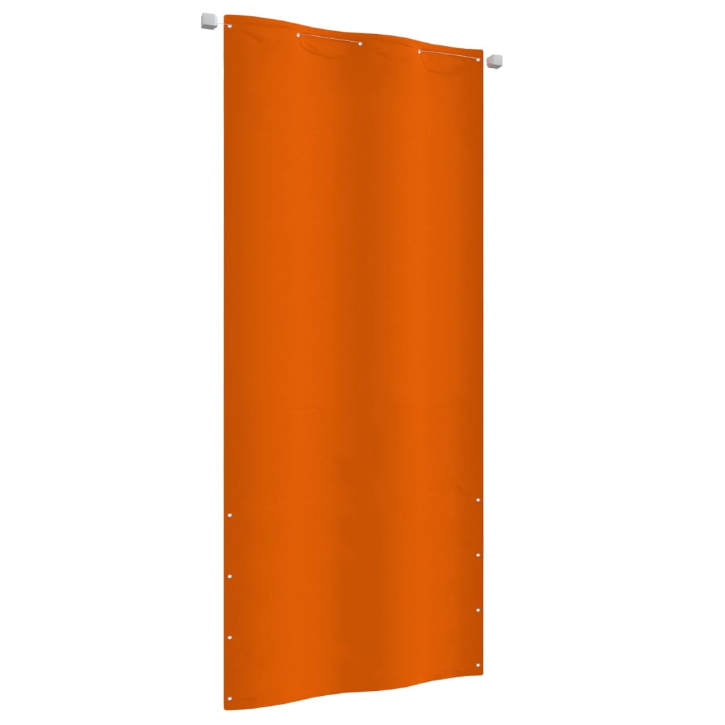 vidaXL Balkon-Sichtschutz Orange 100x240 cm Oxford-Gewebe