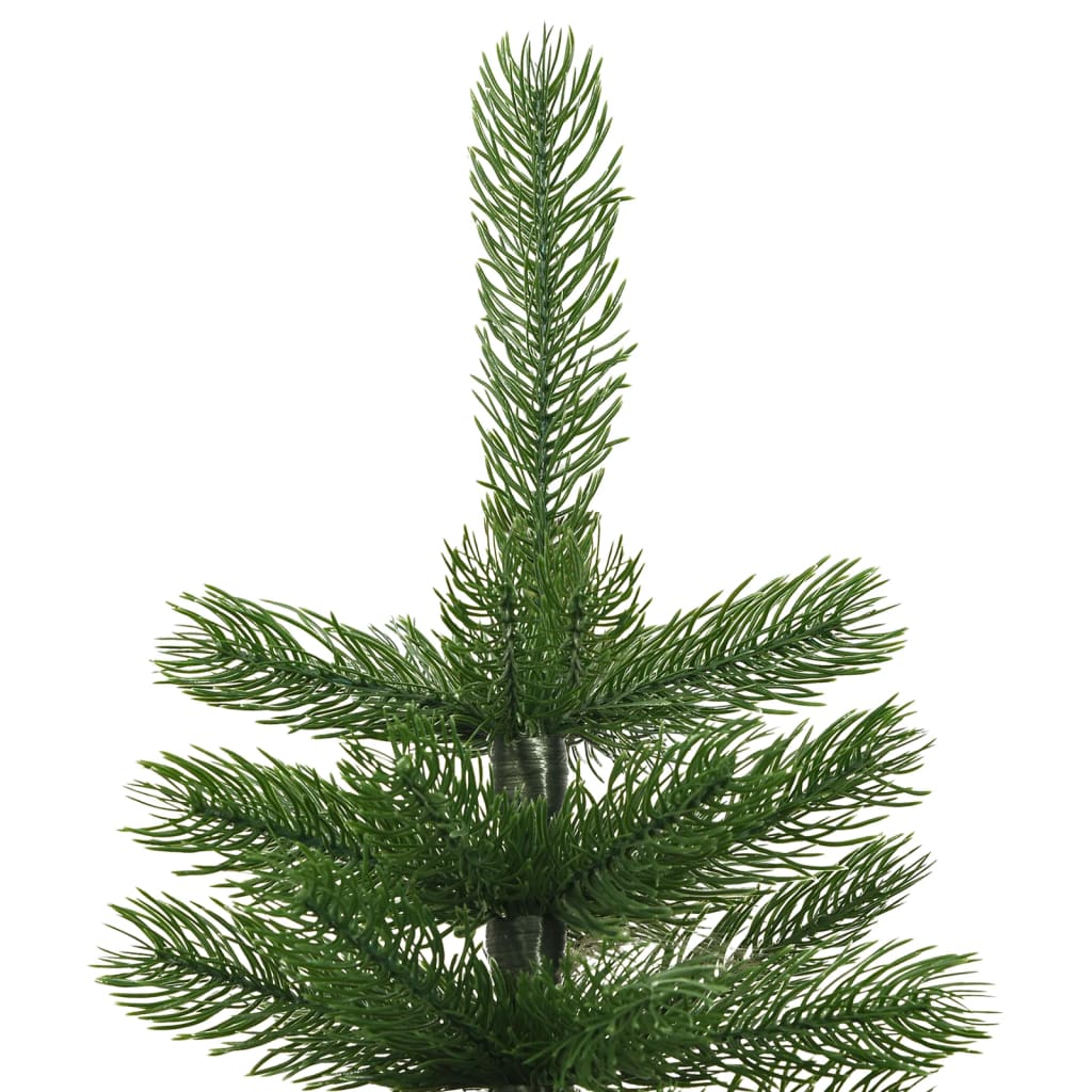 vidaXL Künstlicher Weihnachtsbaum mit Ständer Schlank 240 cm PE