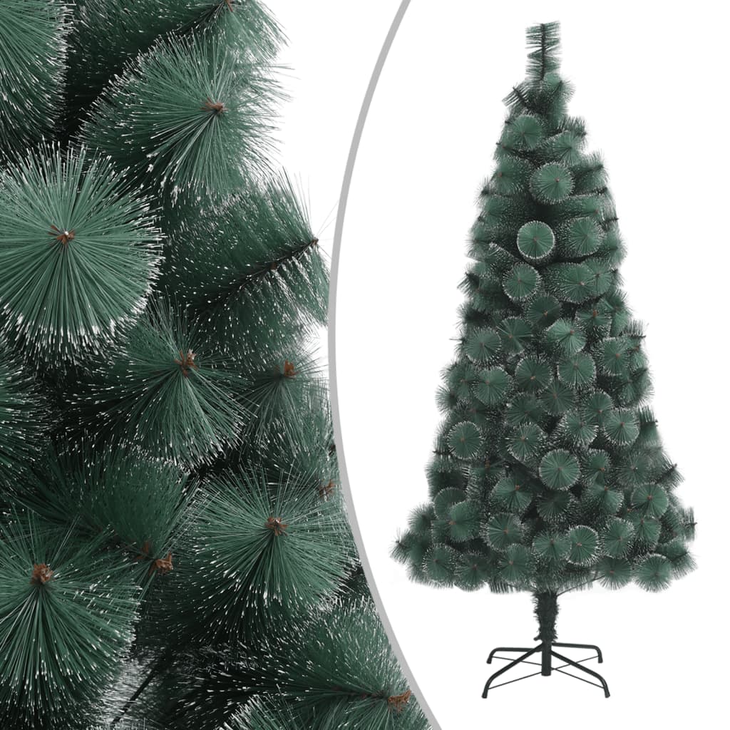 vidaXL Künstlicher Weihnachtsbaum mit Beleuchtung & Ständer Grün 180cm