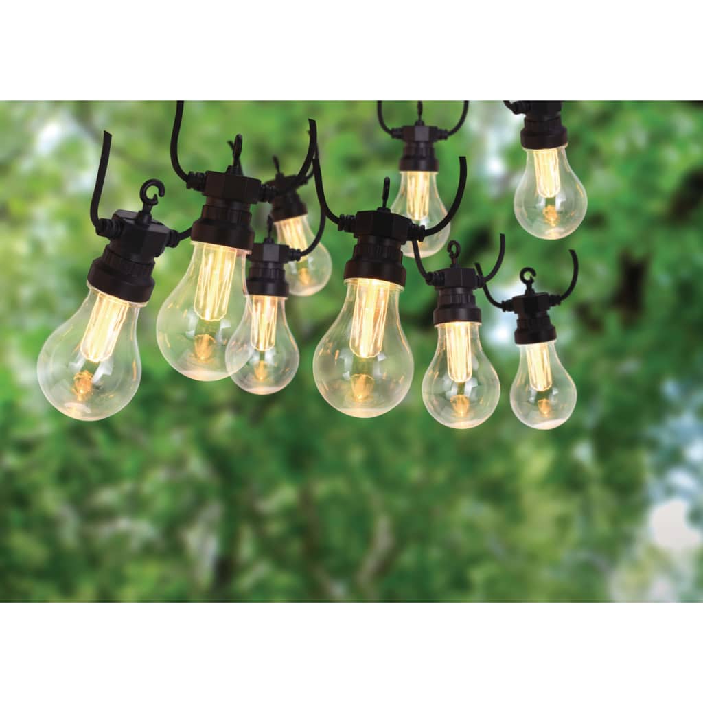 ProGarden LED Garten-Lichterkette 20 Lampen 3,2 V