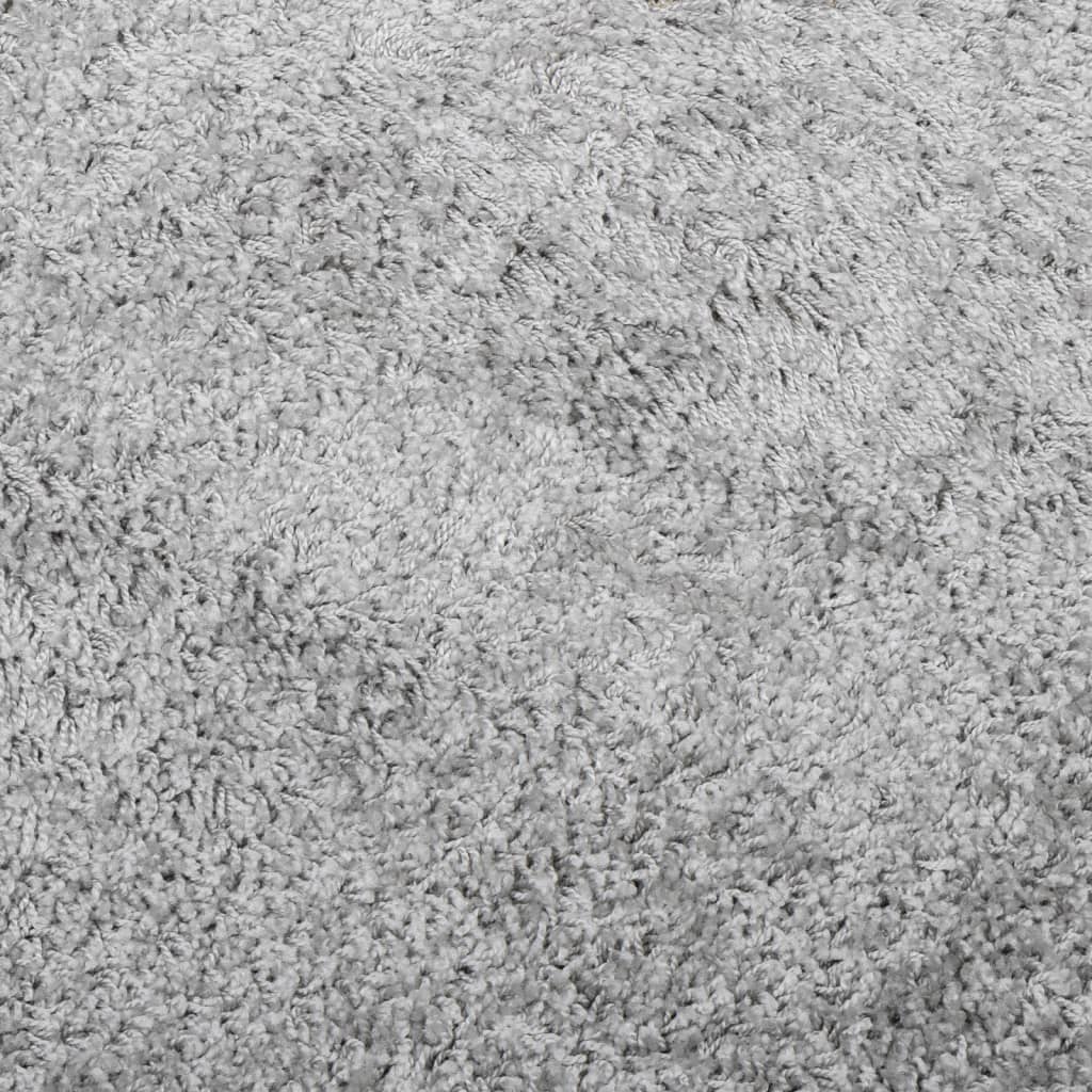 vidaXL Shaggy-Teppich PAMPLONA Hochflor Modern Grau 60x110 cm
