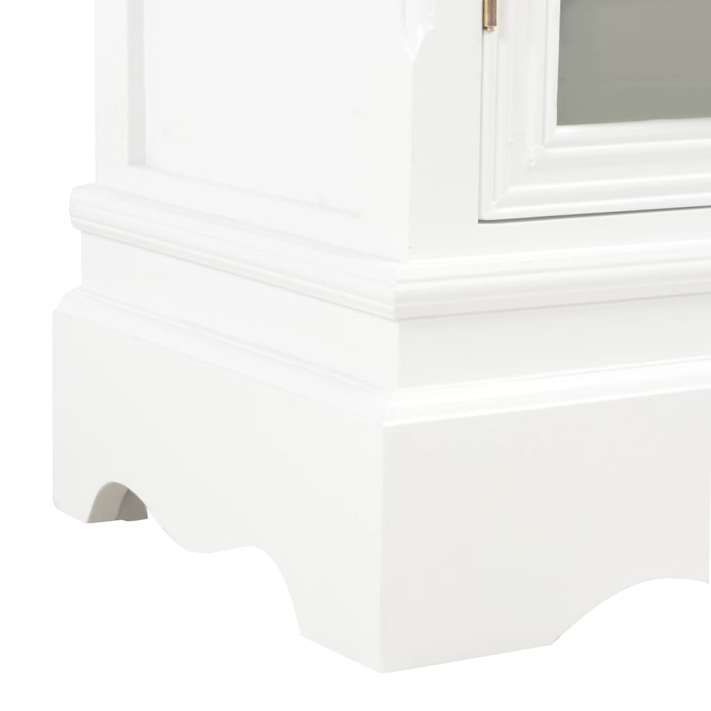 vidaXL Sideboard Weiß 70×28×70 cm Massivholz Kiefer