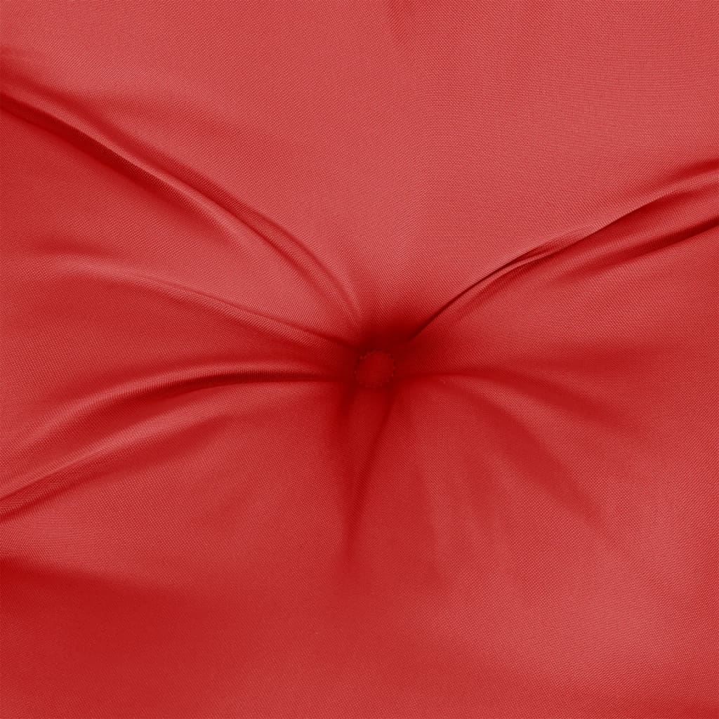 vidaXL Gartenbank-Auflage Rot 100x50x7 cm Oxford-Gewebe