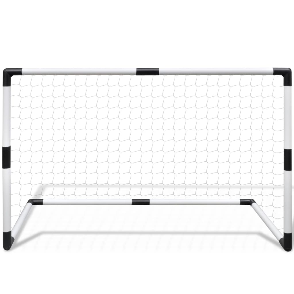 vidaXL 2-tlg. Mini-Fußballtor-Set für Kinder 91,5x48x61 cm