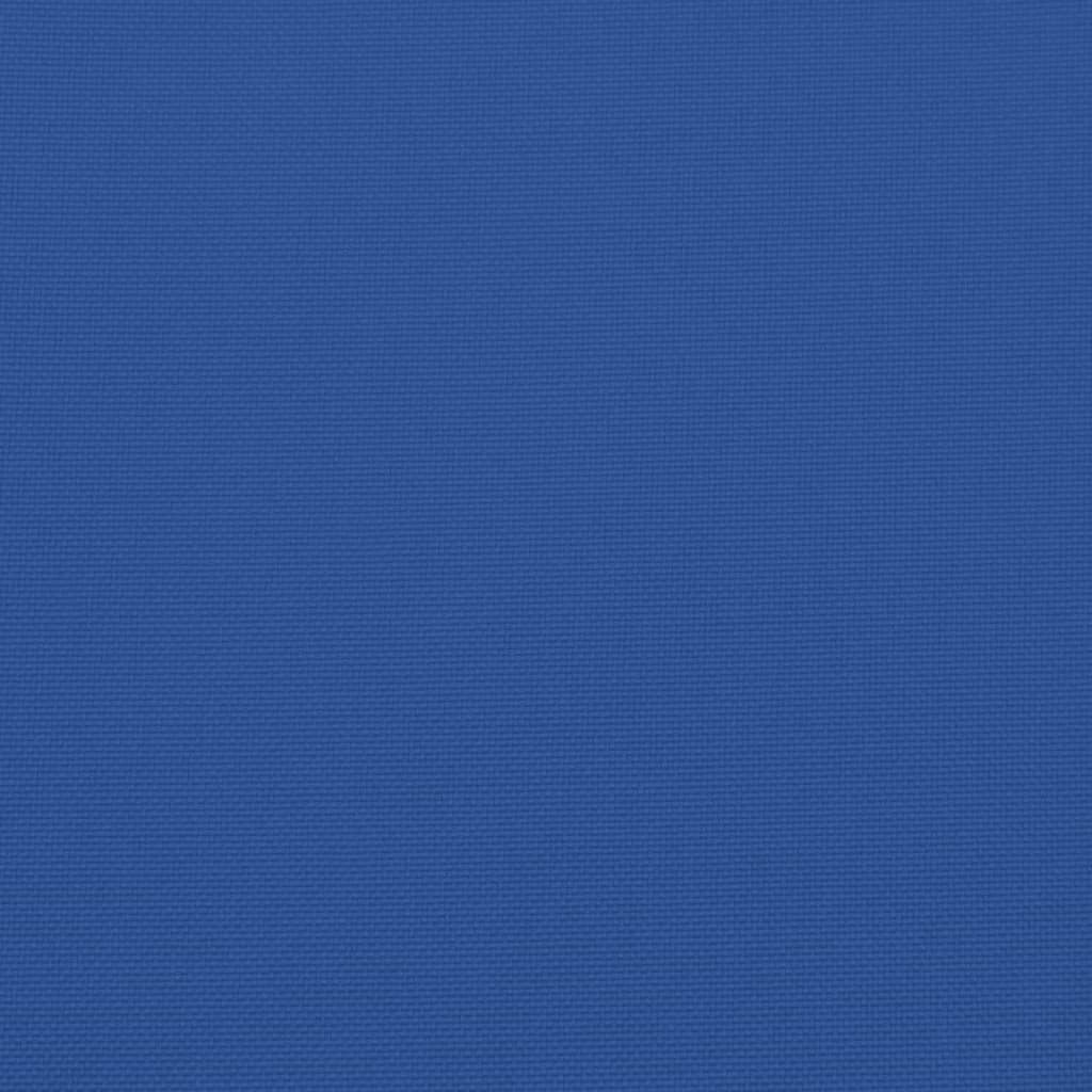 vidaXL Stuhlkissen 4 Stk. Blau 50x50x7 cm Oxford-Gewebe