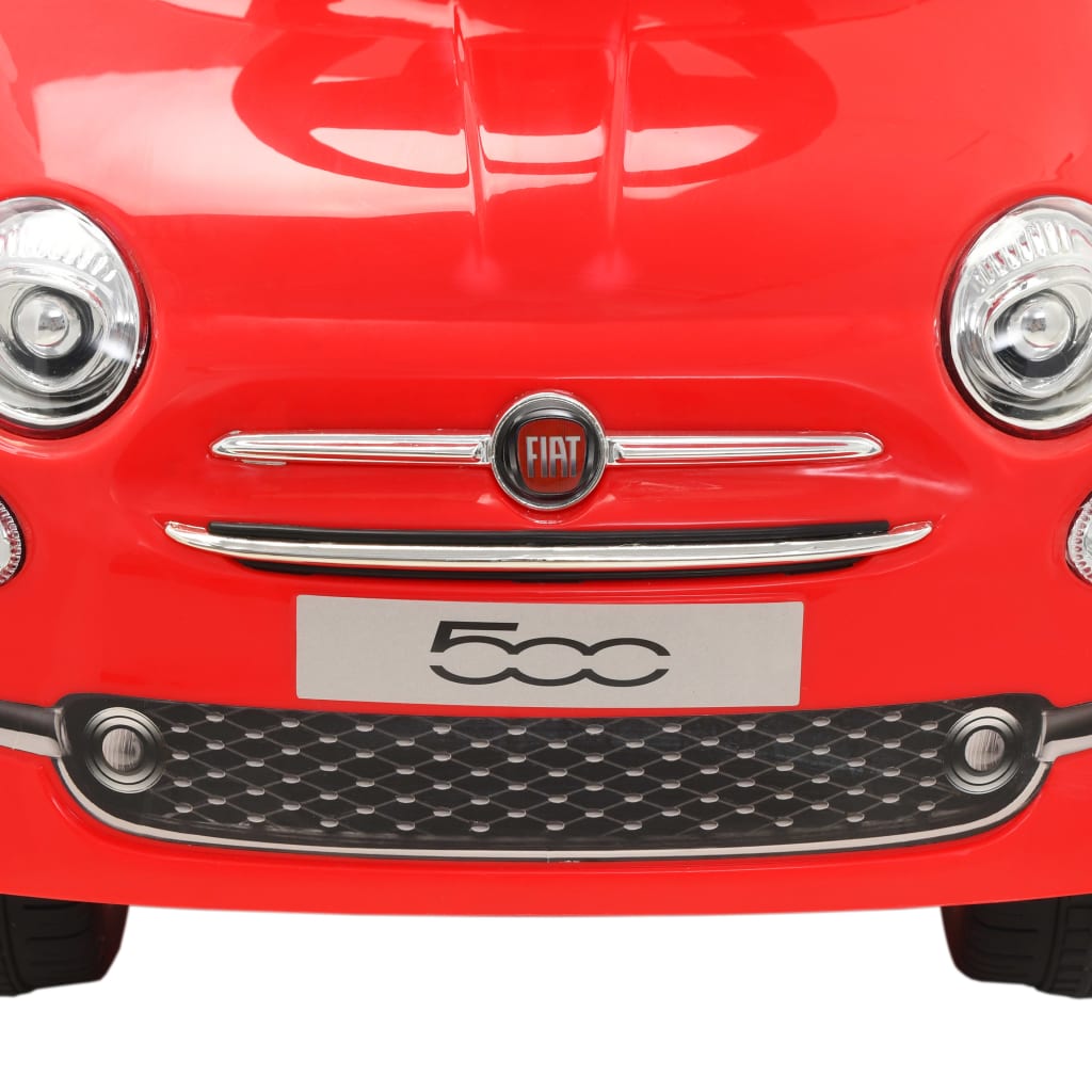 vidaXL Aufsitzauto Fiat 500 Rot