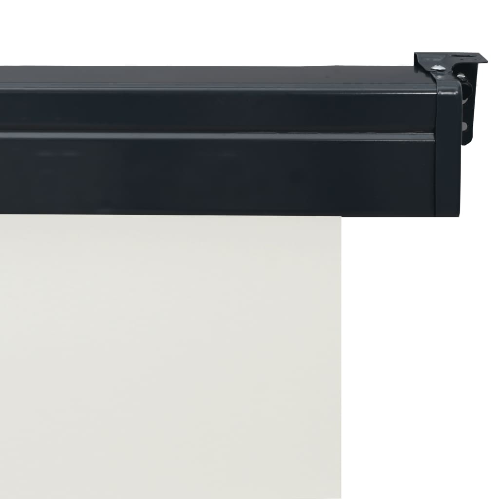 vidaXL Balkon-Seitenmarkise 65x250 cm Creme
