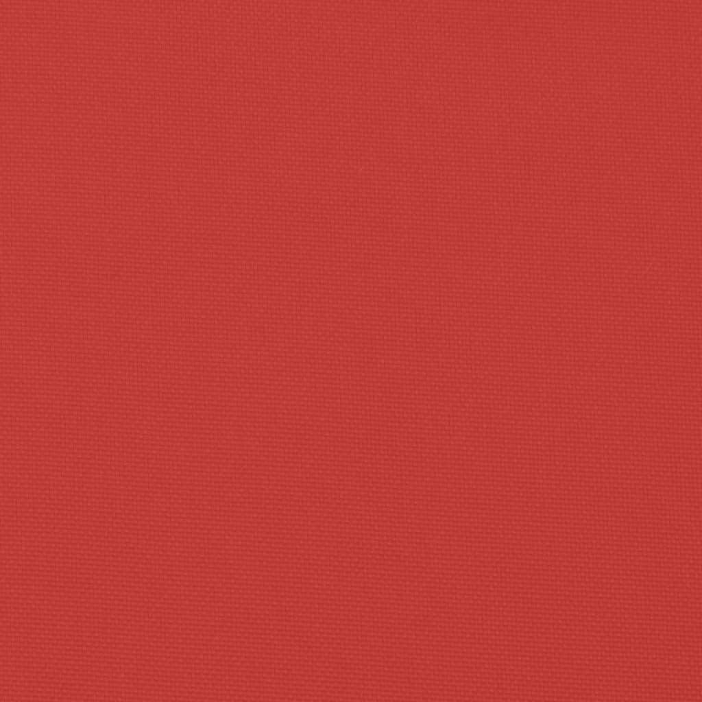 vidaXL Gartenbank-Auflage Rot 110x50x7 cm Oxford-Gewebe