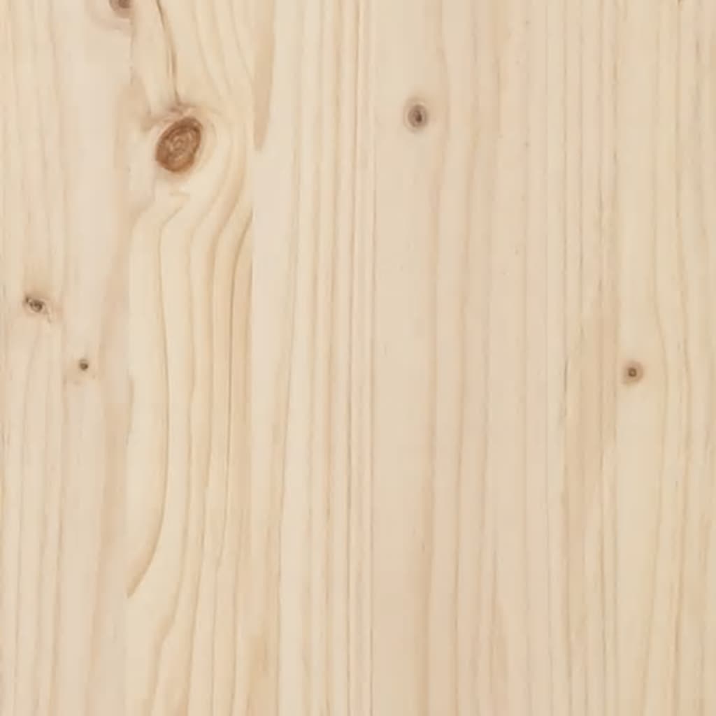 vidaXL Massivholzbett Kiefer 150x200 cm