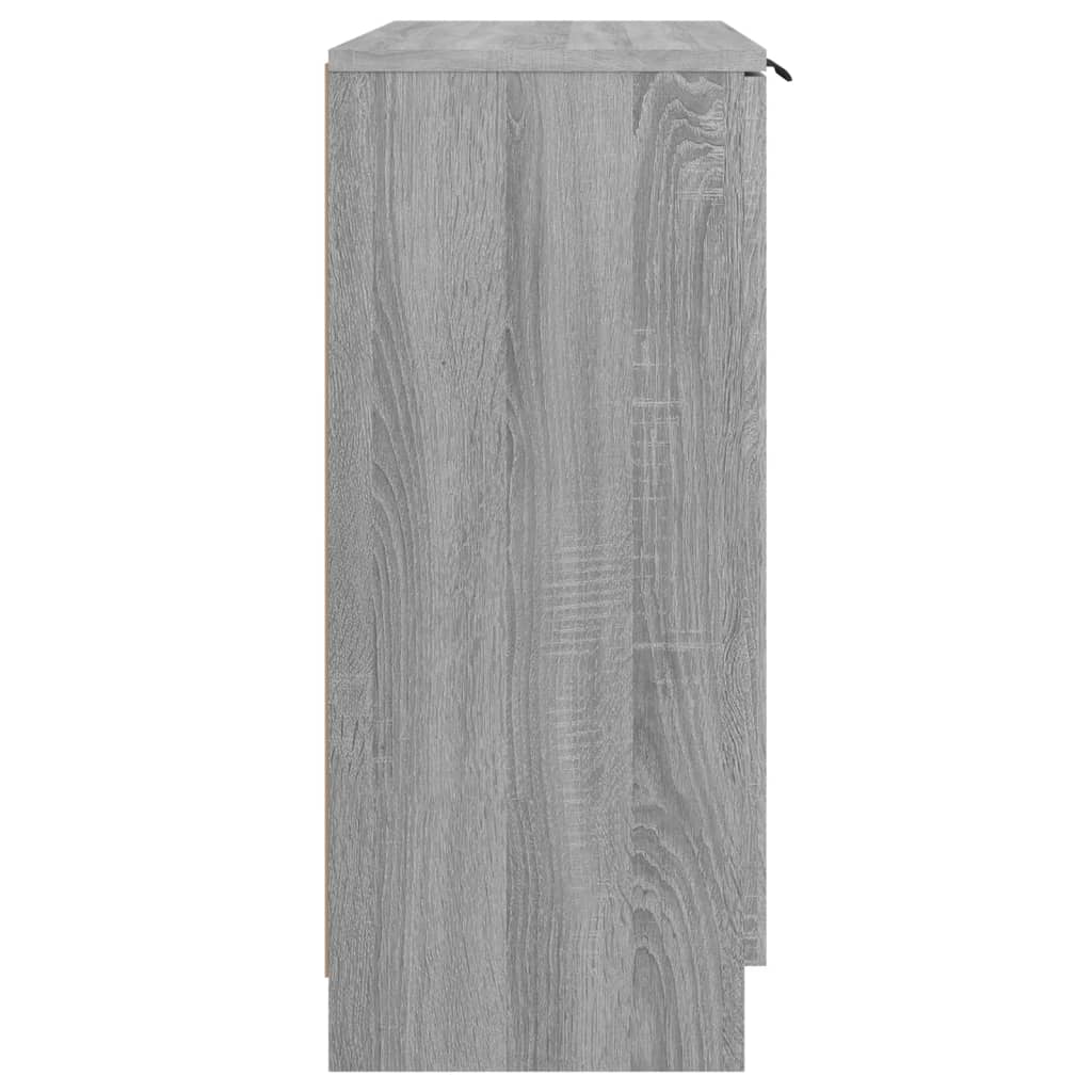 vidaXL Sideboard Grau Sonoma 60x30x70 cm Holzwerkstoff