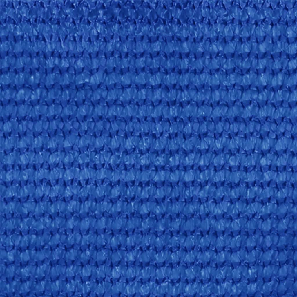 vidaXL Außenrollo 100x140 cm Blau HDPE
