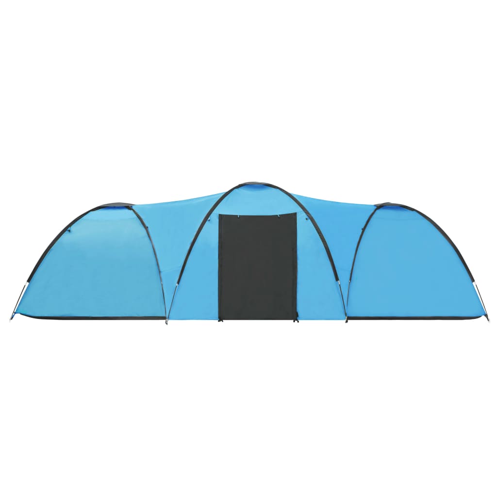 vidaXL Camping-Zelt Iglu 650x240x190 cm 8 Personen Blau