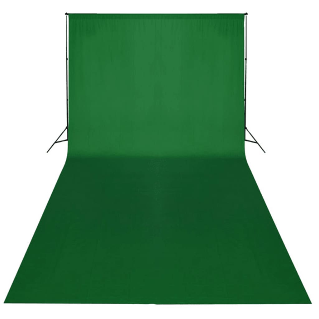 vidaXL Fotostudio-Set mit Studiolampe, Hintergrund und Reflektor
