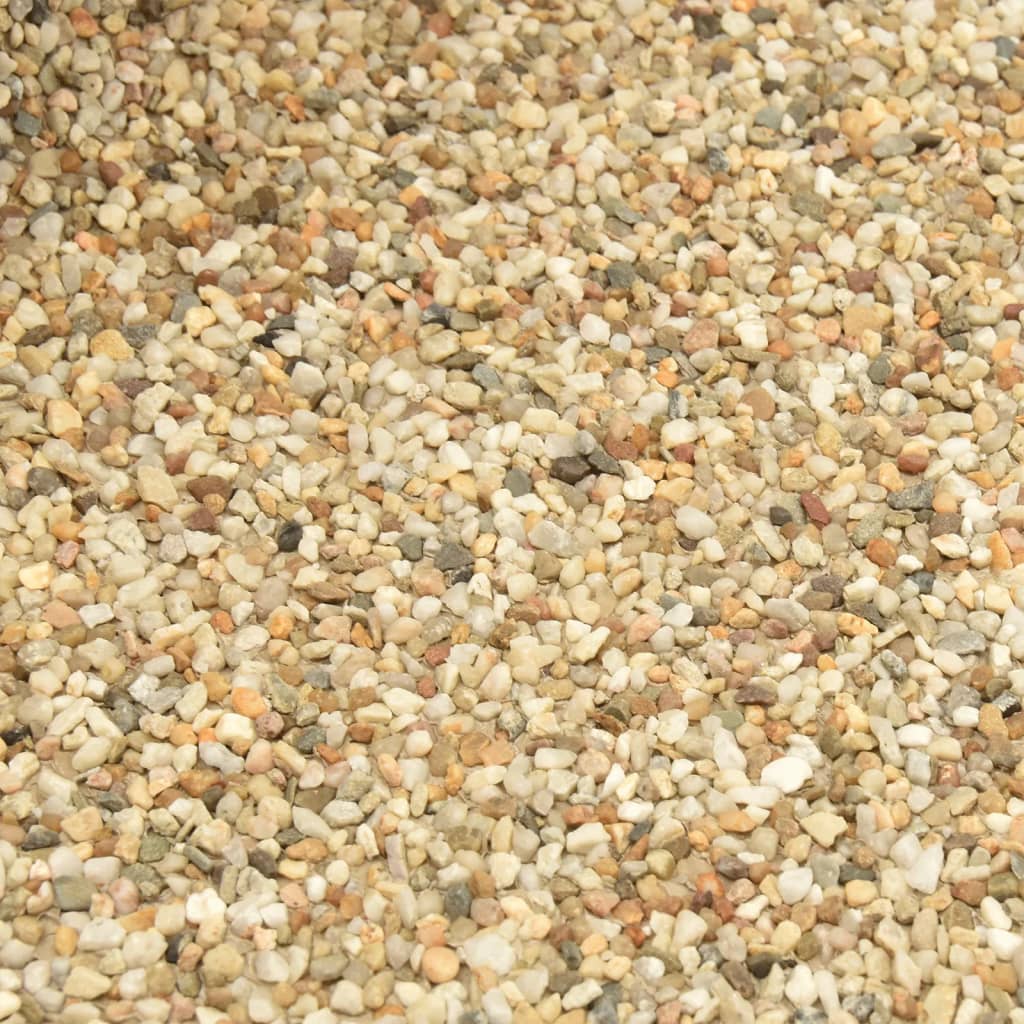 vidaXL Steinfolie Natur-Sand 100x100 cm