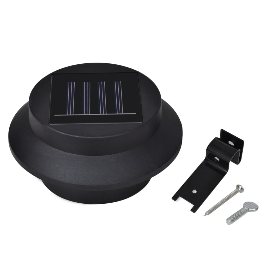 Solar-Dachrinnenlichter – Superhell, Wasserdicht IP67, 4-Wege-Installation, Für Garten, Zaun, Terrasse