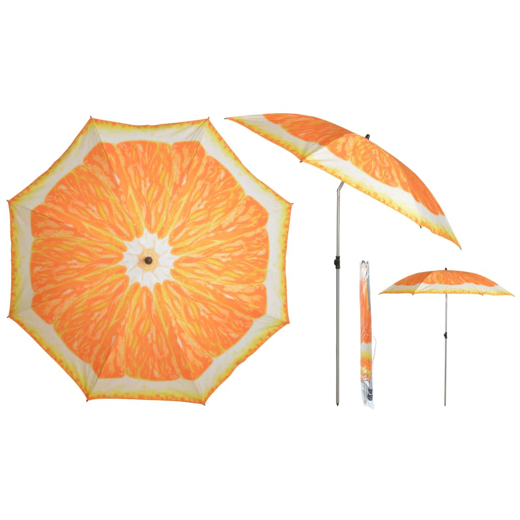 Esschert Design Schirm Orange 184 cm TP264