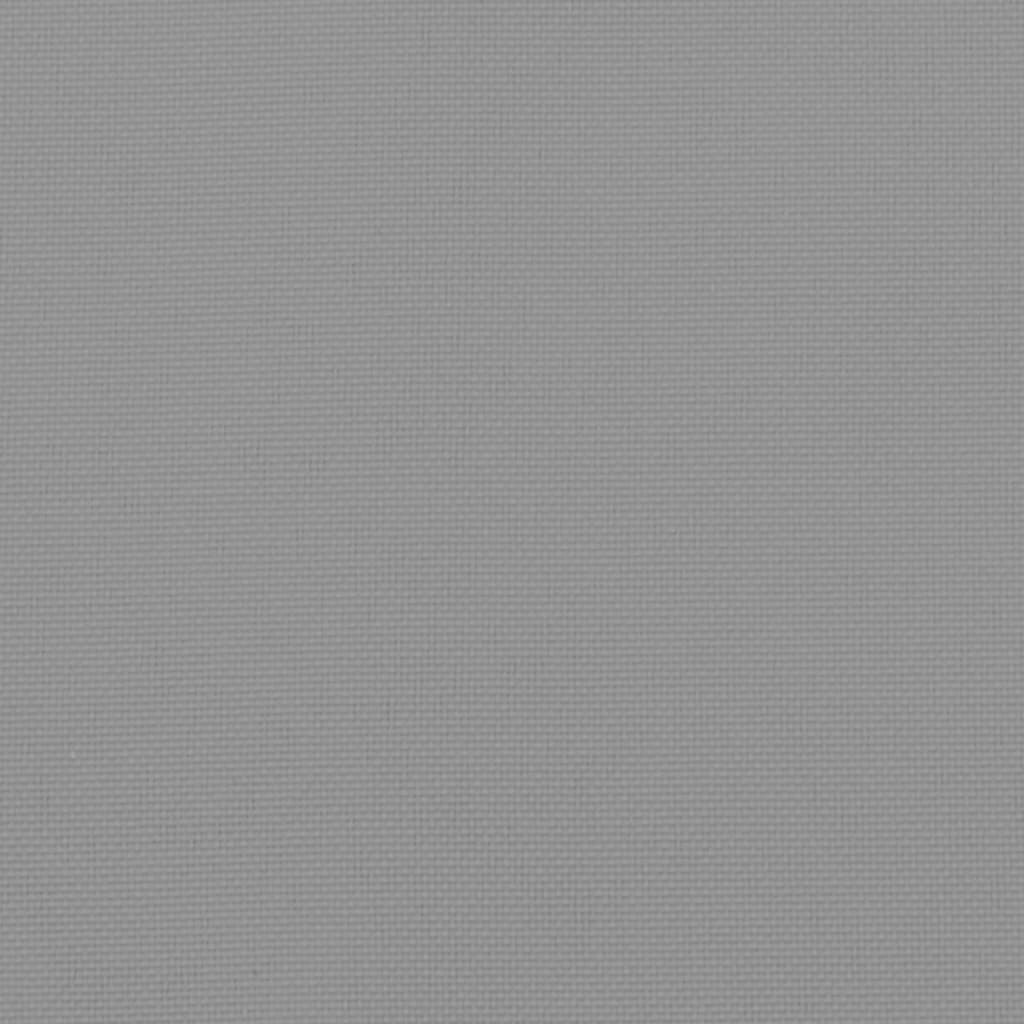 vidaXL Gartenbank-Auflage Grau 110x50x7 cm Oxford-Gewebe