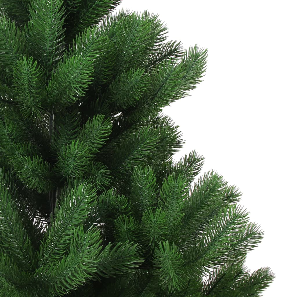 vidaXL Künstlicher Weihnachtsbaum Nordmann LED & Kugeln Grün 210 cm