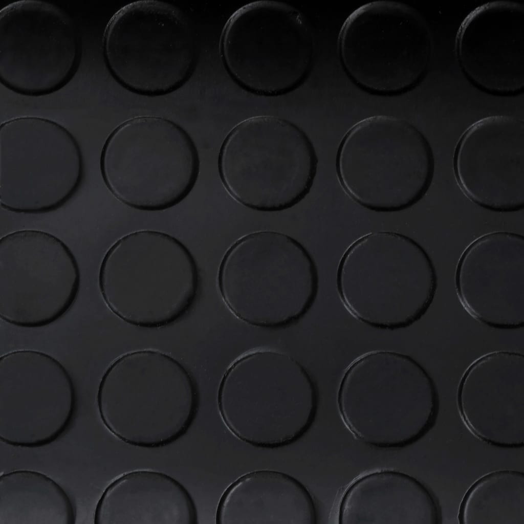 Gummi-Bodenmatte Antirutschmatte mit Punkten 2 x 1 m