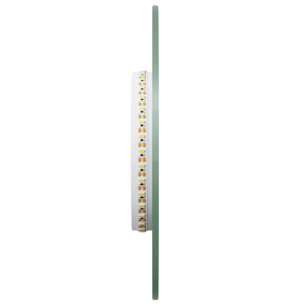 vidaXL LED-Badspiegel 50x20 cm Oval