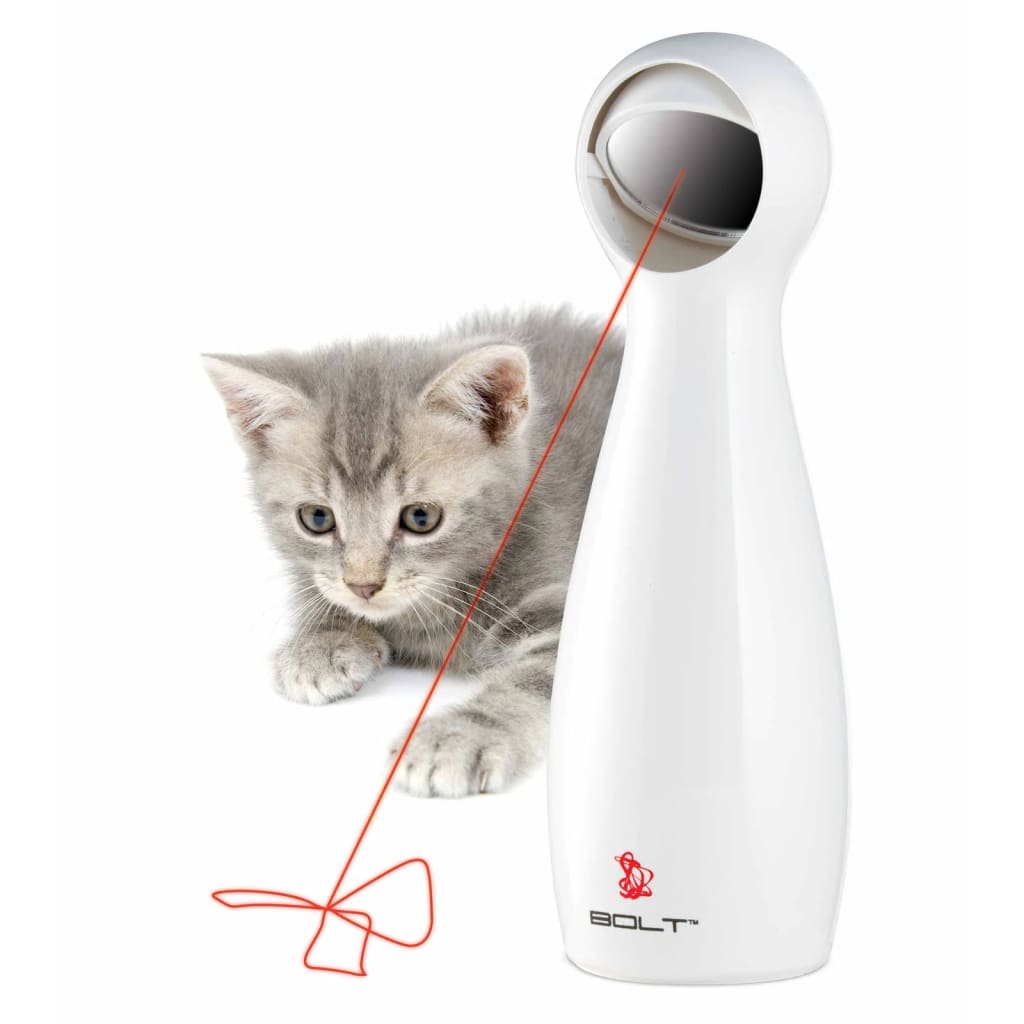 PetSafe Laserlicht-Spiel für Katzen FroliCat Bolt Weiß
