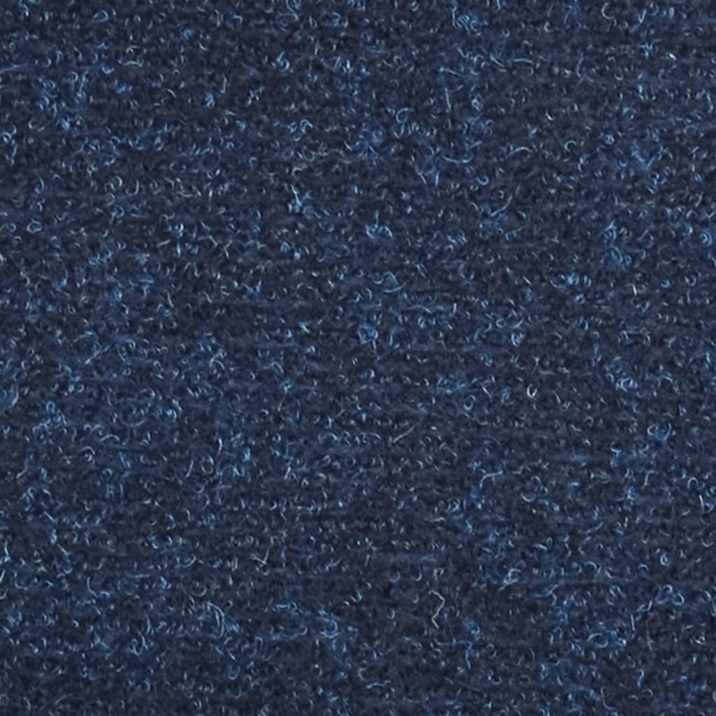 vidaXL Selbstklebende Treppenmatten 5 Stk. Marineblau 56x17x3 cm