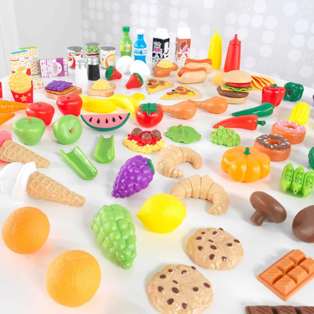 KidKraft Spiel-Lebensmittel Tasty Treats 115-teilig 63330