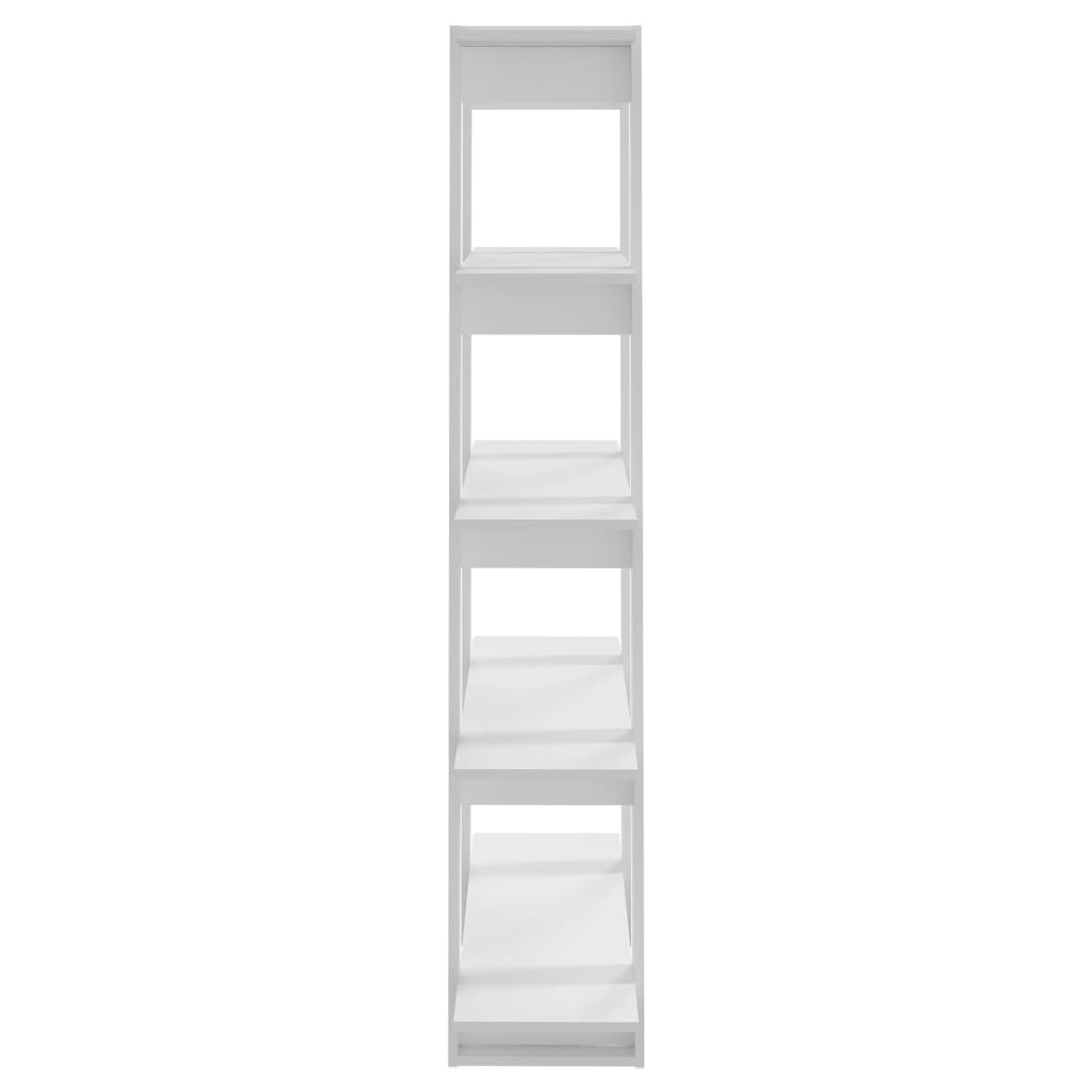 vidaXL Bücherregal/Raumteiler Weiß 100×30×160 cm