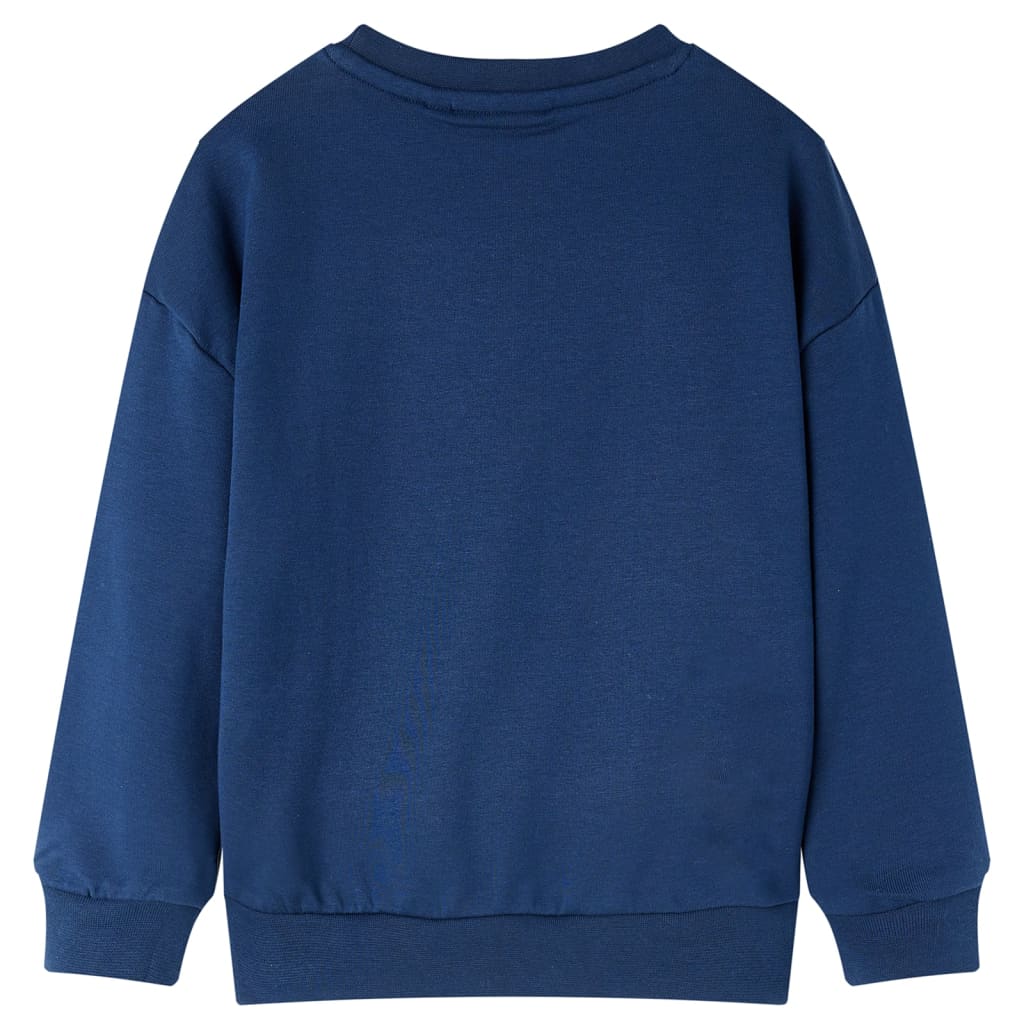 Kinder-Sweatshirt Marineblau 92