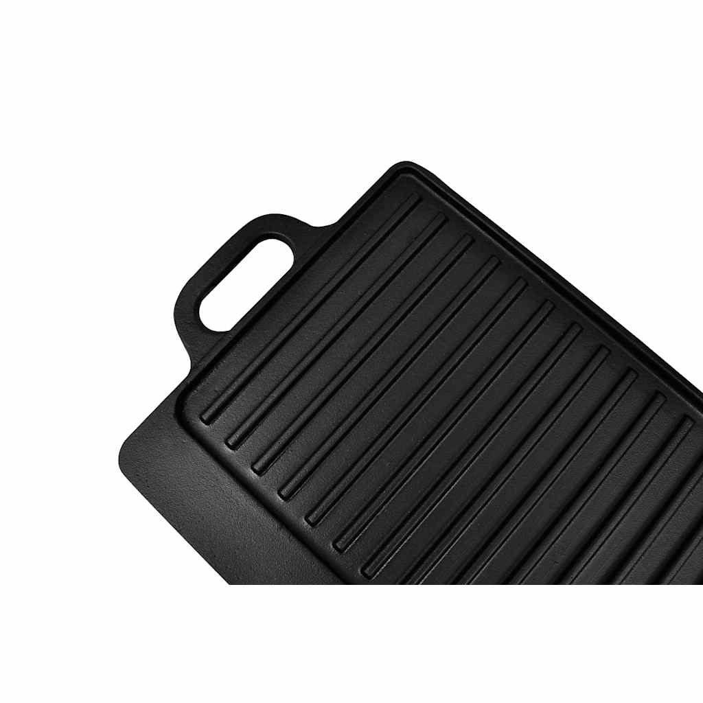 Wendegrillplatte Aus Gusseisen 30,5 Cm – Doppelseitig Mit Gerippter & Flacher Seite