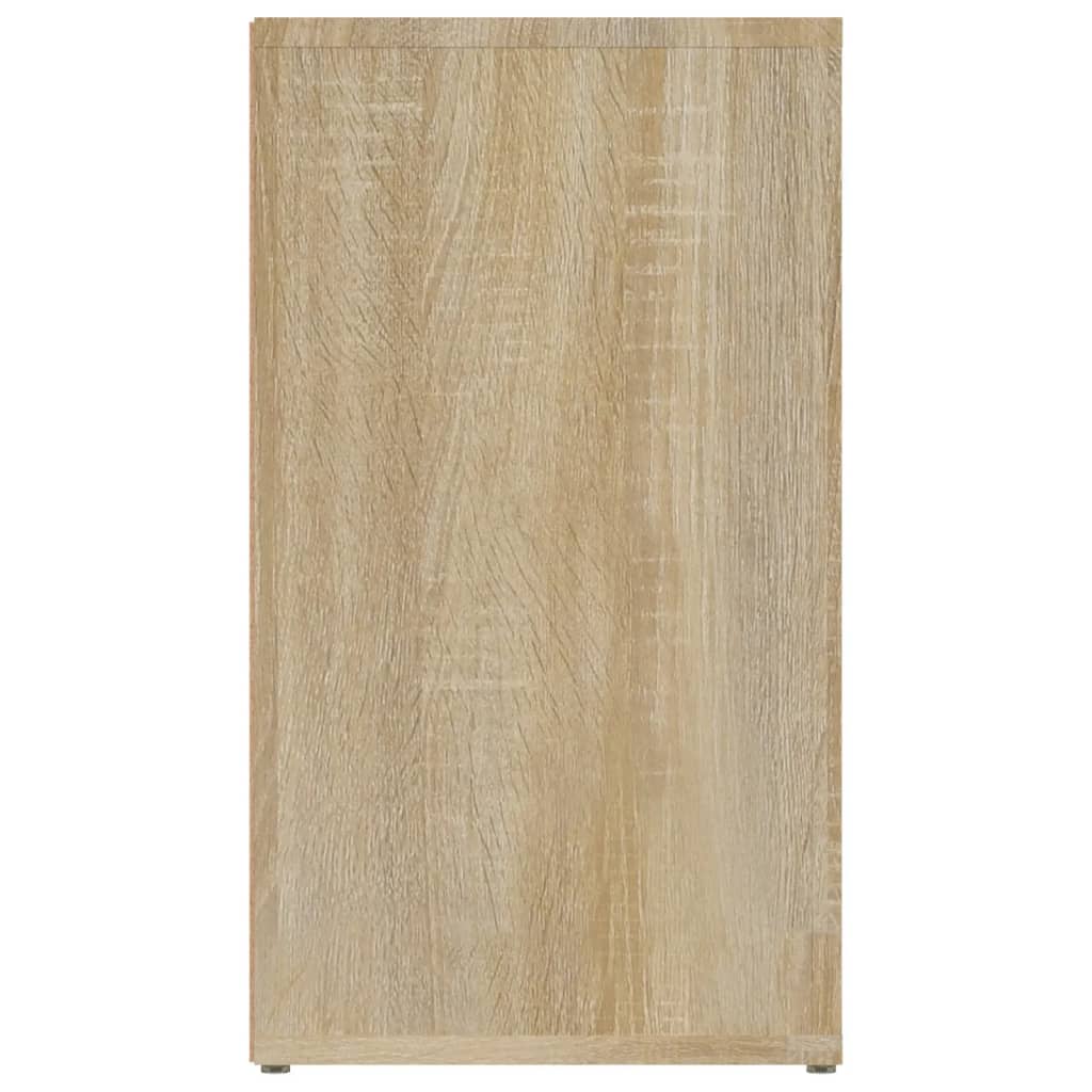 vidaXL Sideboard Sonoma-Eiche 80x30x54 cm Holzwerkstoff