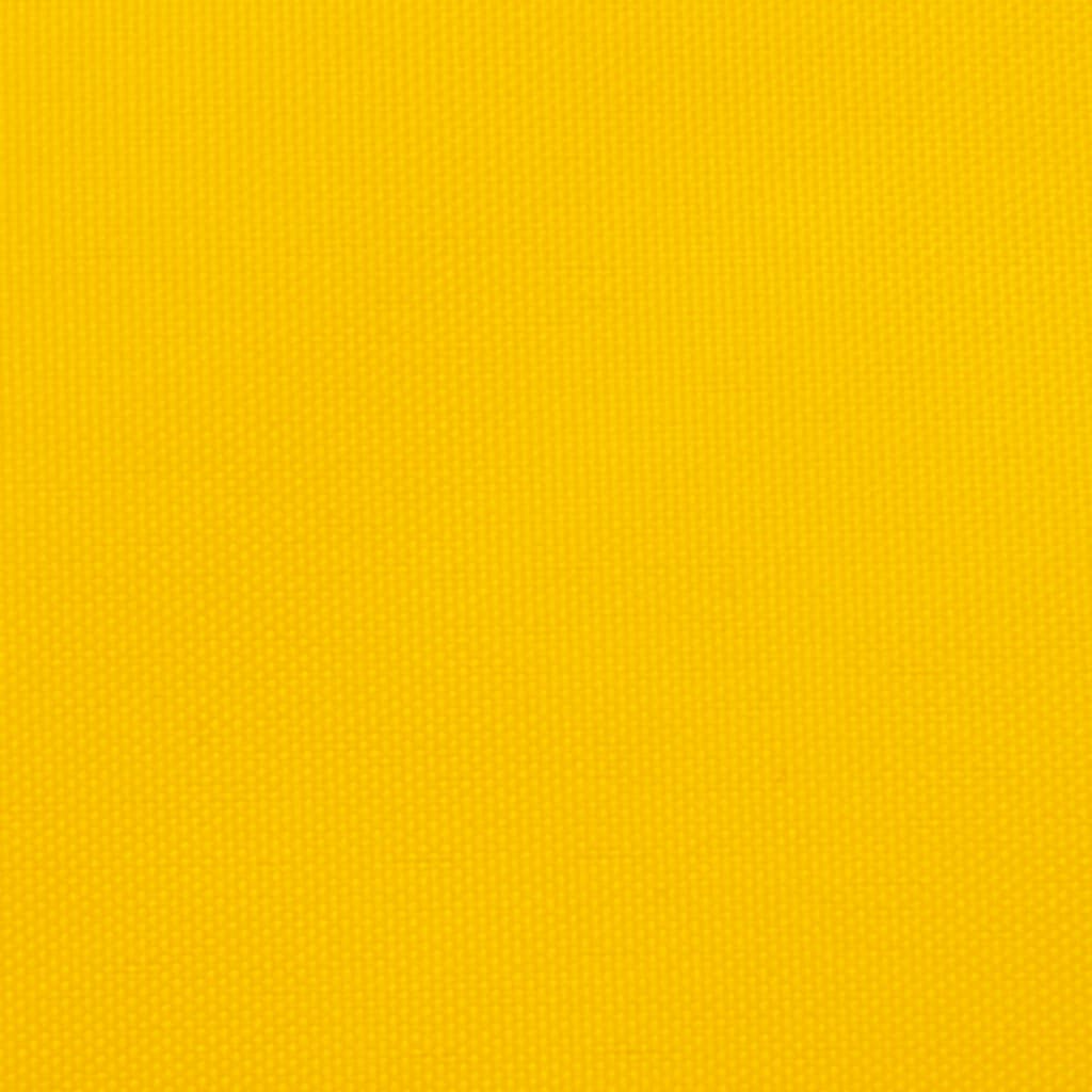 vidaXL Sonnensegel Oxford Gewebe Quadratisch 3,6x3,6 m Gelb