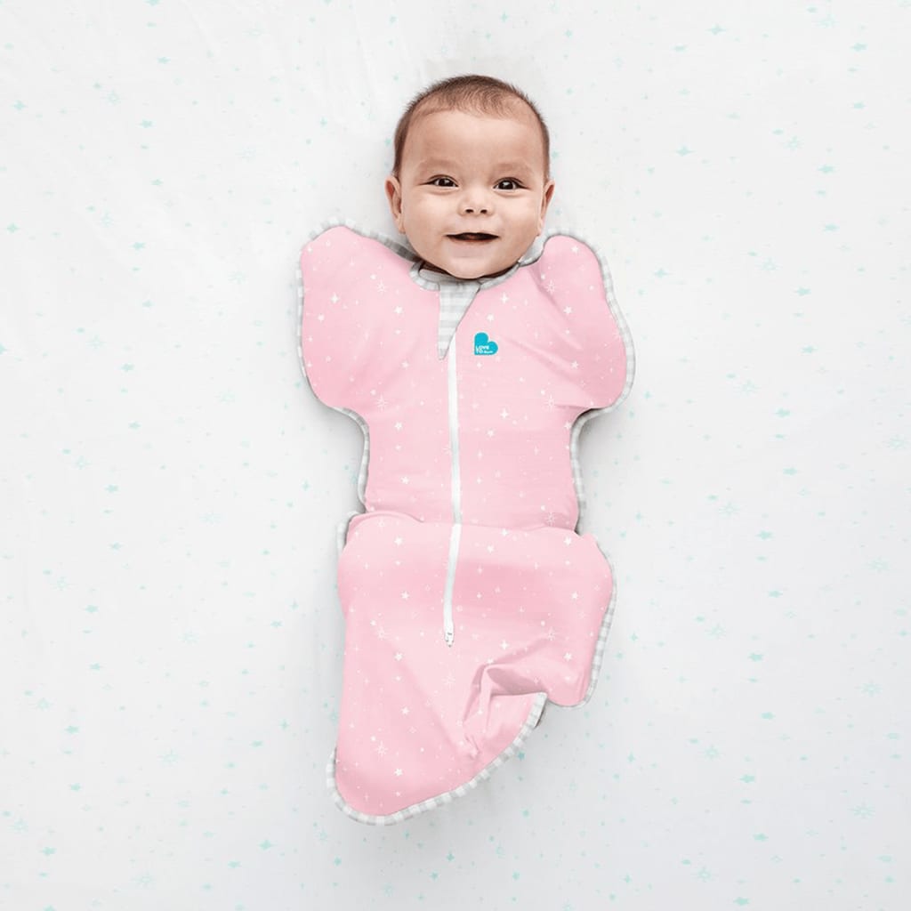 Love to Dream Baby-Schlafsack Swaddle Up Lite Stufe 1 M Rosa