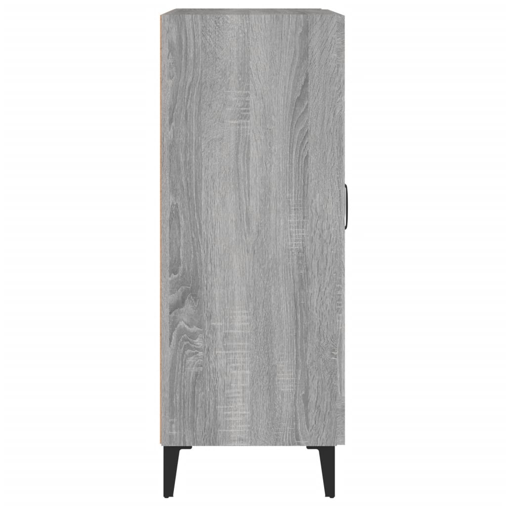 vidaXL Sideboard Grau Sonoma 69,5x34x90 cm Holzwerkstoff