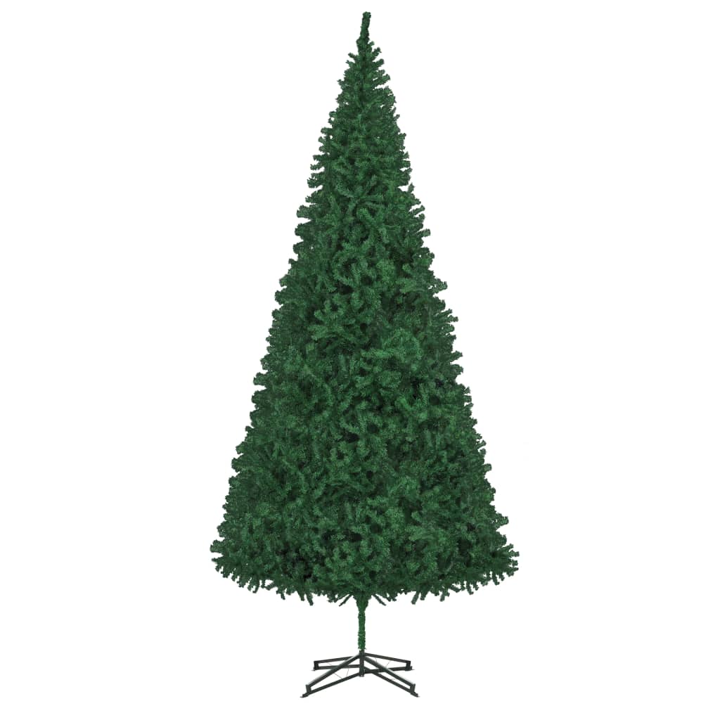 vidaXL Künstlicher Weihnachtsbaum mit Beleuchtung 500 cm Grün