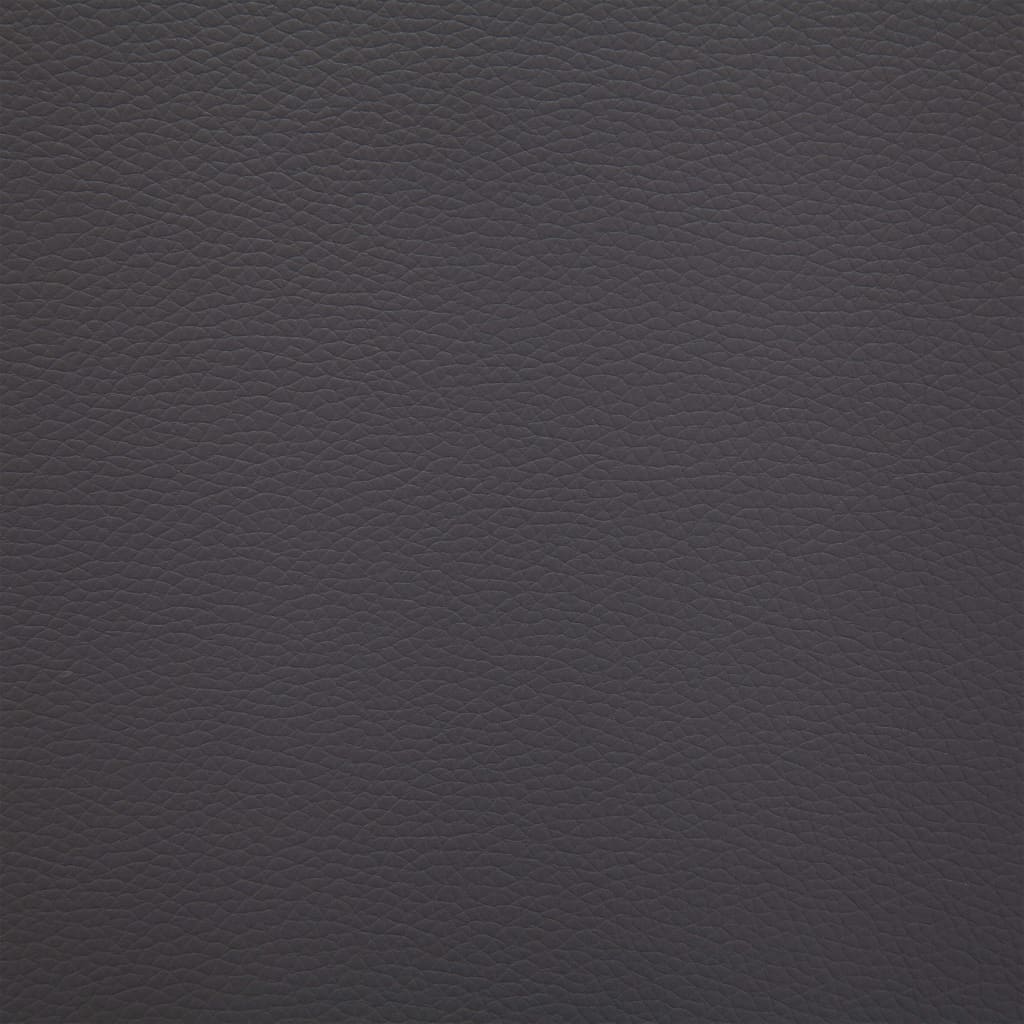 vidaXL Sitzbank 106 cm Grau Kunstleder