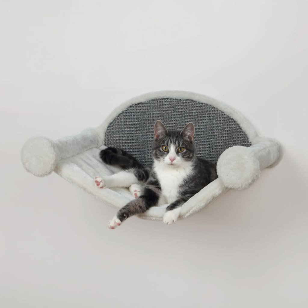TRIXIE Katzen-Hängematte 54x28x33 cm Cremefarben und Grau 49920