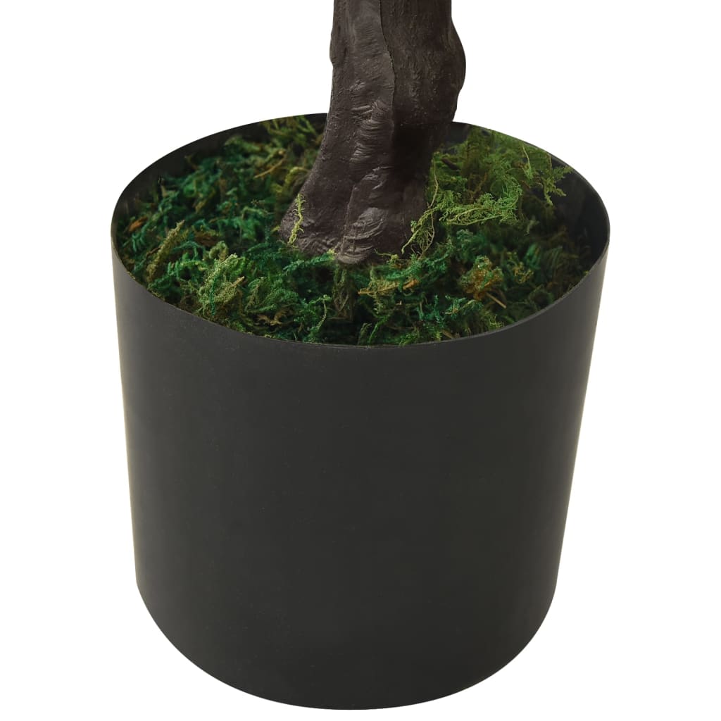 vidaXL Künstlicher Bonsai Zypresse mit Topf 60 cm Grün