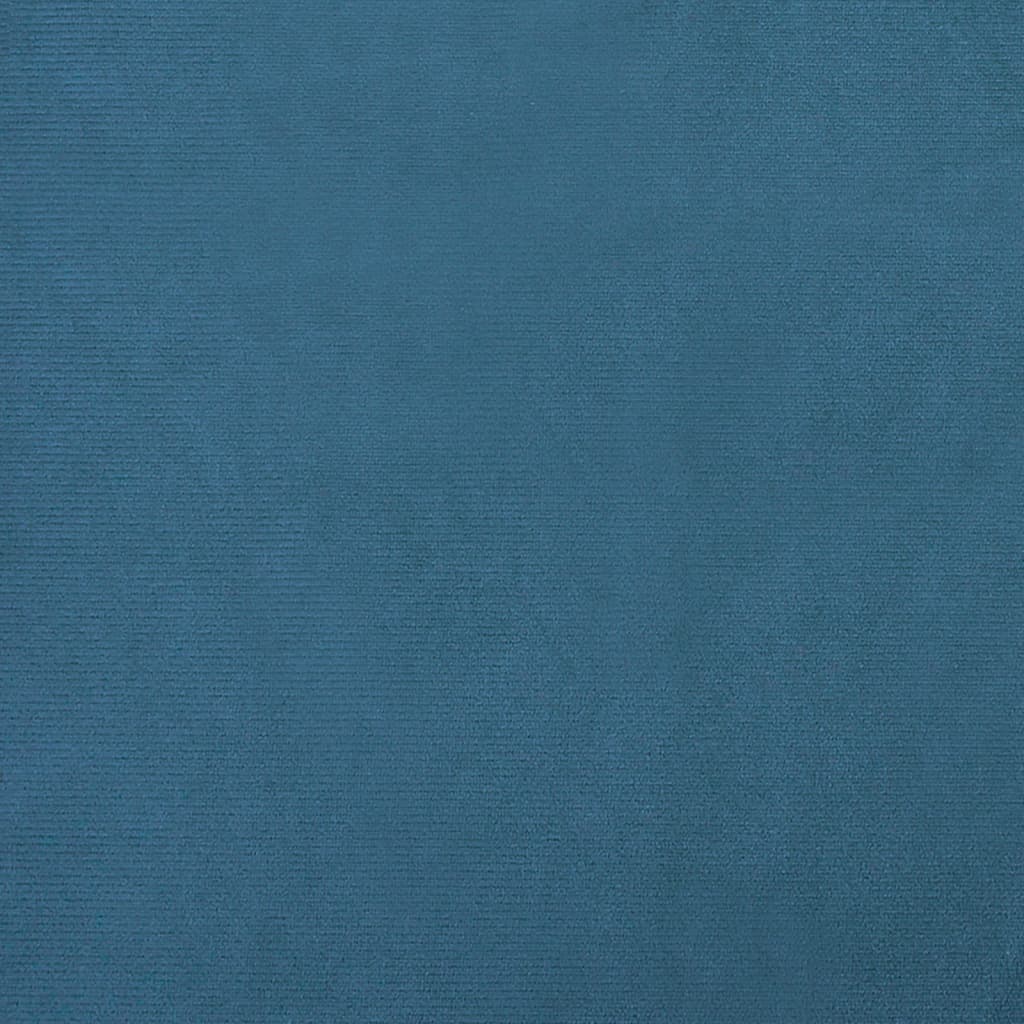 vidaXL Hundebett Blau 90x53x30 cm Samt