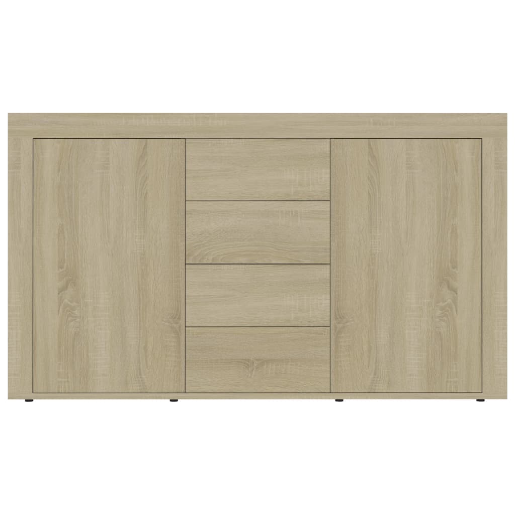 vidaXL Sideboard Sonoma-Eiche 120x36x69 cm Holzwerkstoff