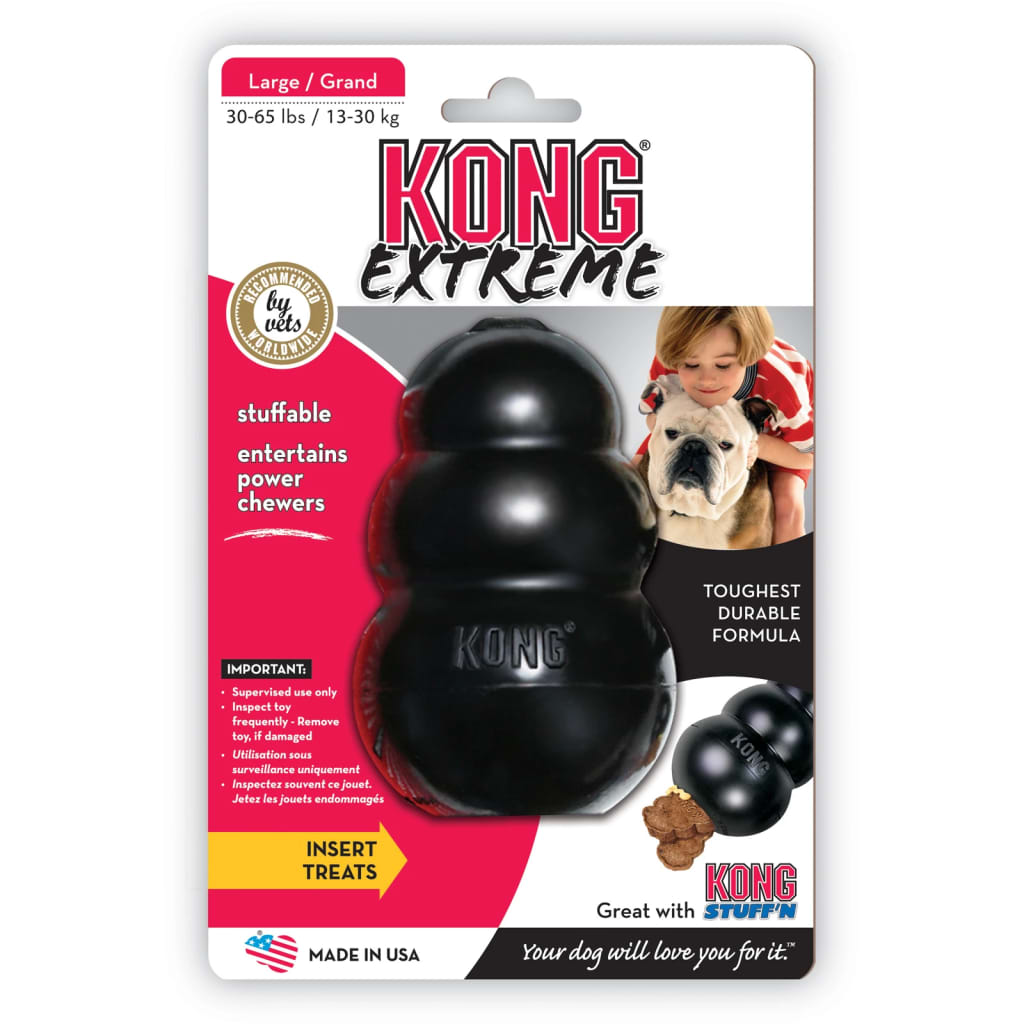 Kong Hundespielzeug Extreme Schwarz XL