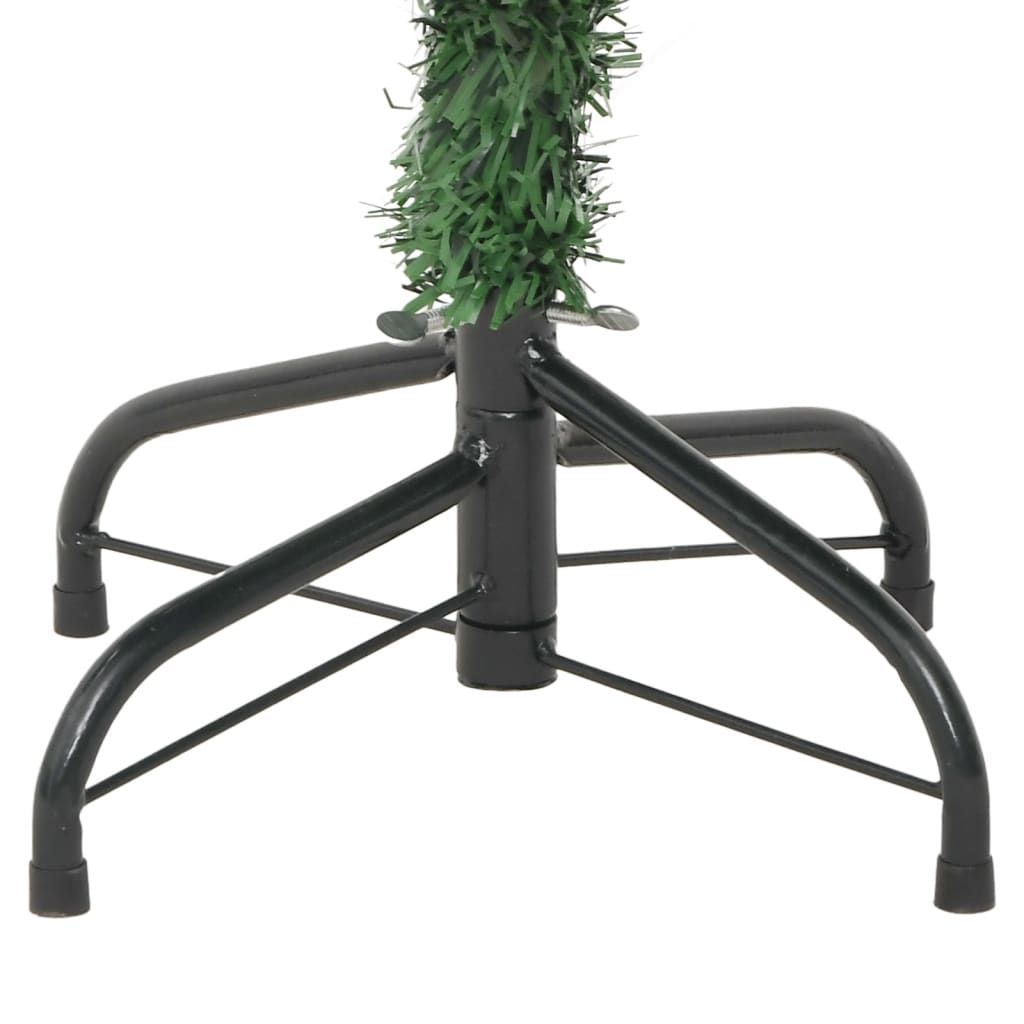 vidaXL Künstlicher Weihnachtsbaum Stahl-Ständer 210 cm 910 Zweige