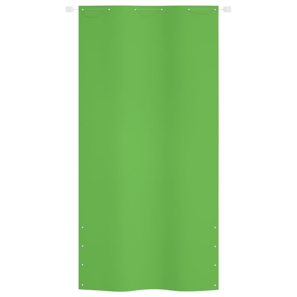 vidaXL Balkon-Sichtschutz Hellgrün 120x240 cm Oxford-Gewebe