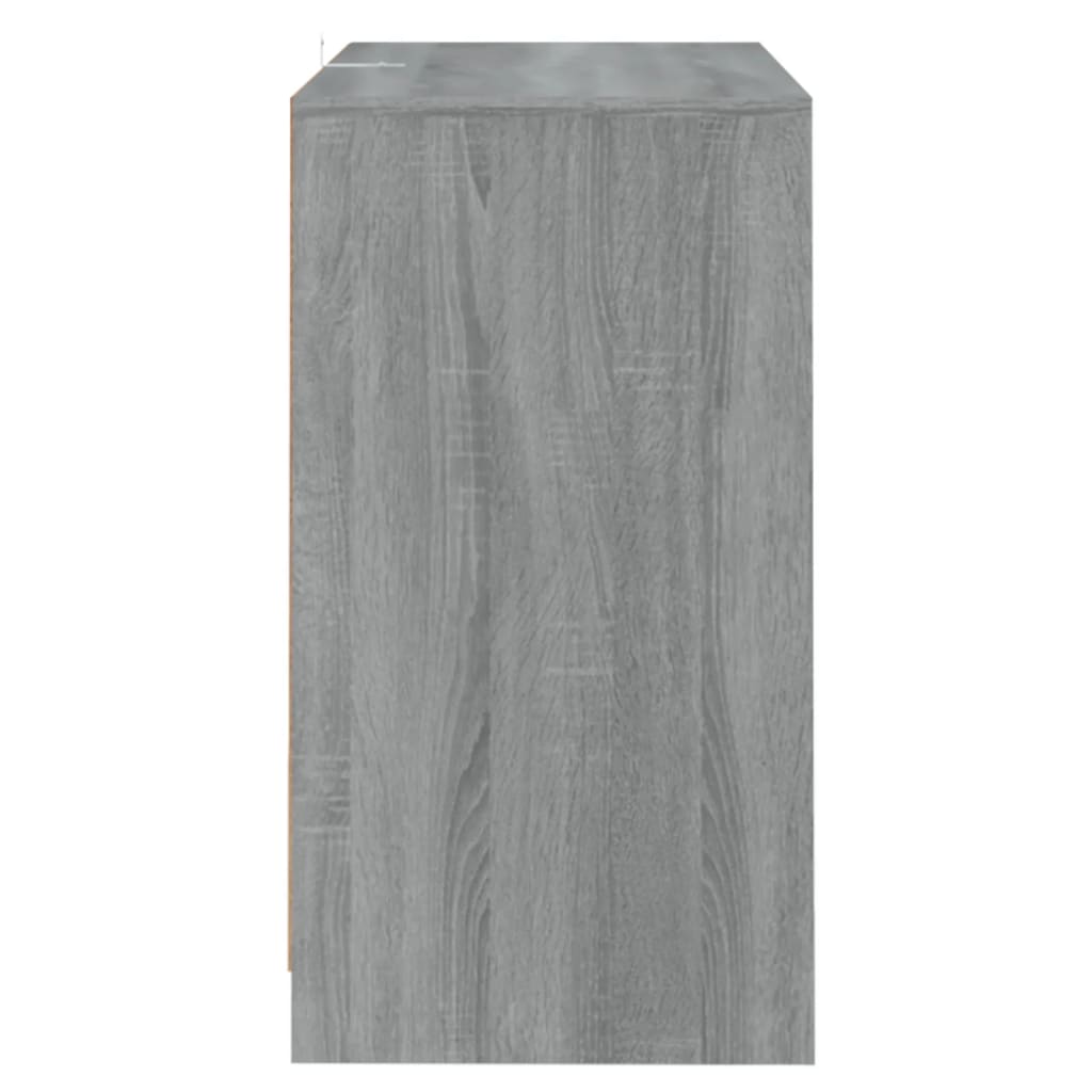 vidaXL Sideboard Grau Sonoma 70x41x75 cm Holzwerkstoff