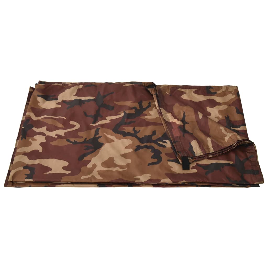 vidaXL Outdoor-Tarp 4x4 m Camouflage