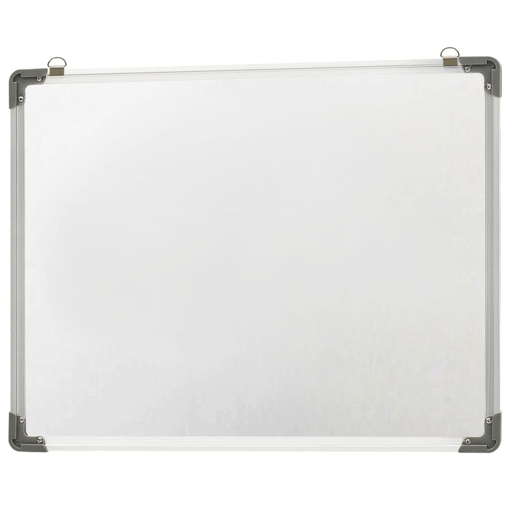 vidaXL Magnetisches Whiteboard Weiß 90 x 60 cm Stahl
