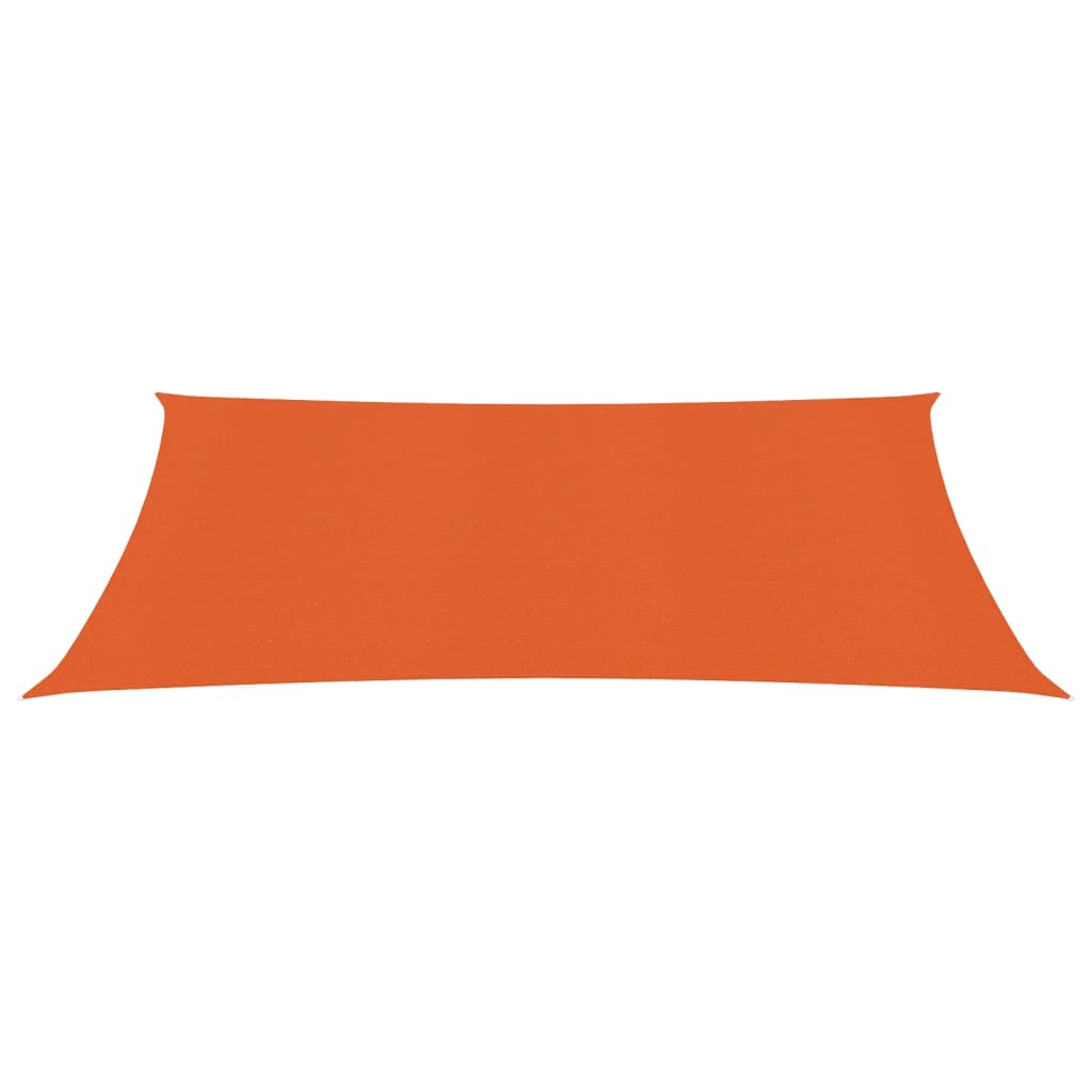 vidaXL Sonnensegel 160 g/m² Orange 2,5x4 m HDPE