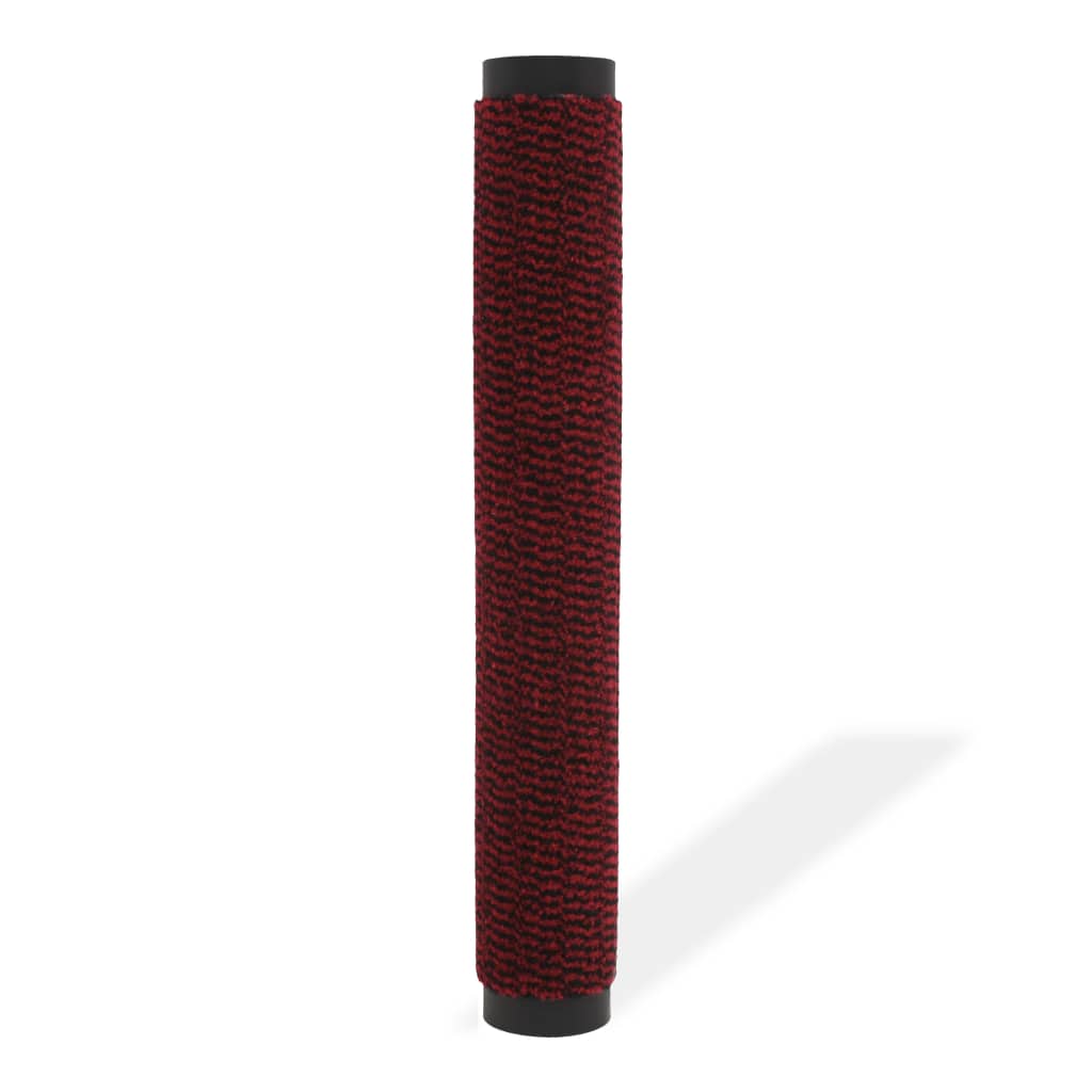 vidaXL Schmutzfangmatte Rechteckig Getuftet 120x180 cm Rot