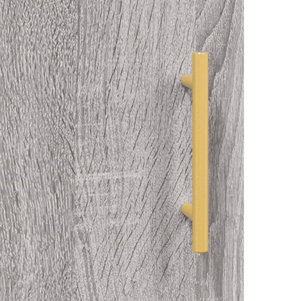 vidaXL Highboard Grau Sonoma 69,5x31x115 cm Holzwerkstoff