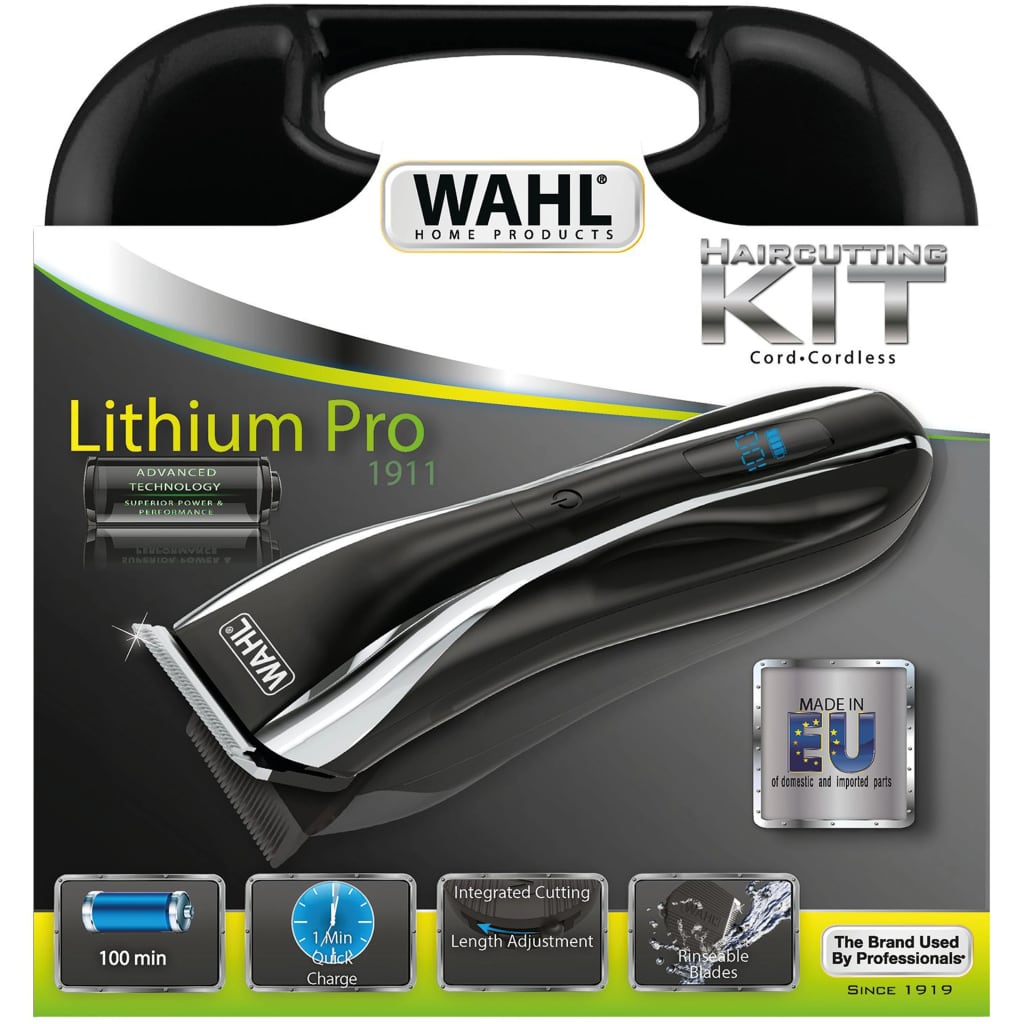 Wahl 13-tlg. Haarschneider-Set Lithium Pro LCD 6W